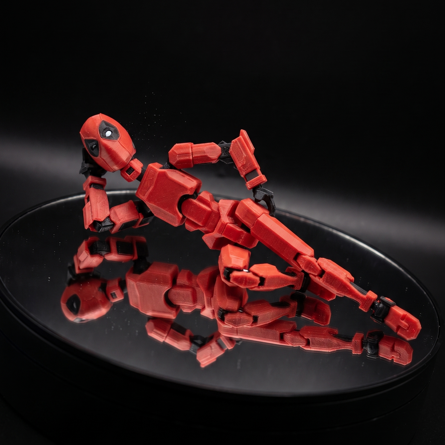 Titan 13: The Regenerating Anti-Hero | Matte Red & Black Toy