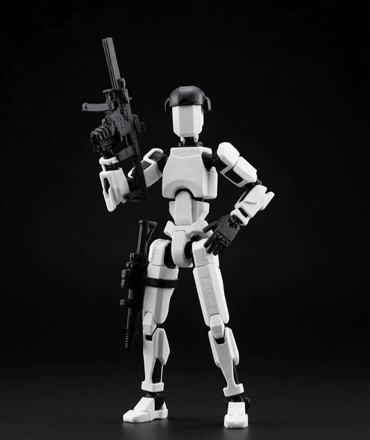 Titan Tactical Loadout · AR-15 + SMG + Combat Vest · Soldier Gear Set
