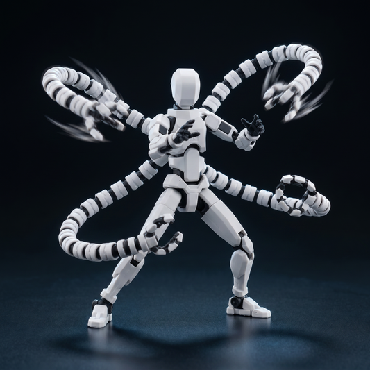 Octo Titan Arctic White action pose