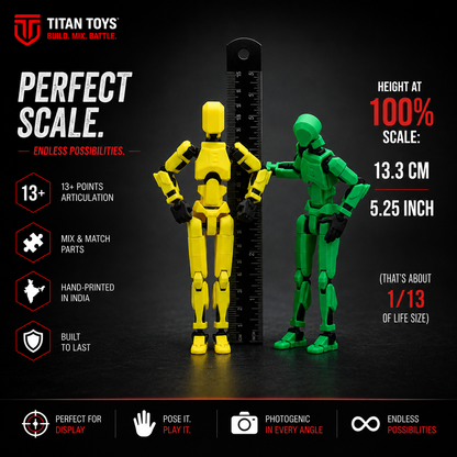 Black Titan · The Shadow · 13-Joint Articulated Action Figure · Titan Toys