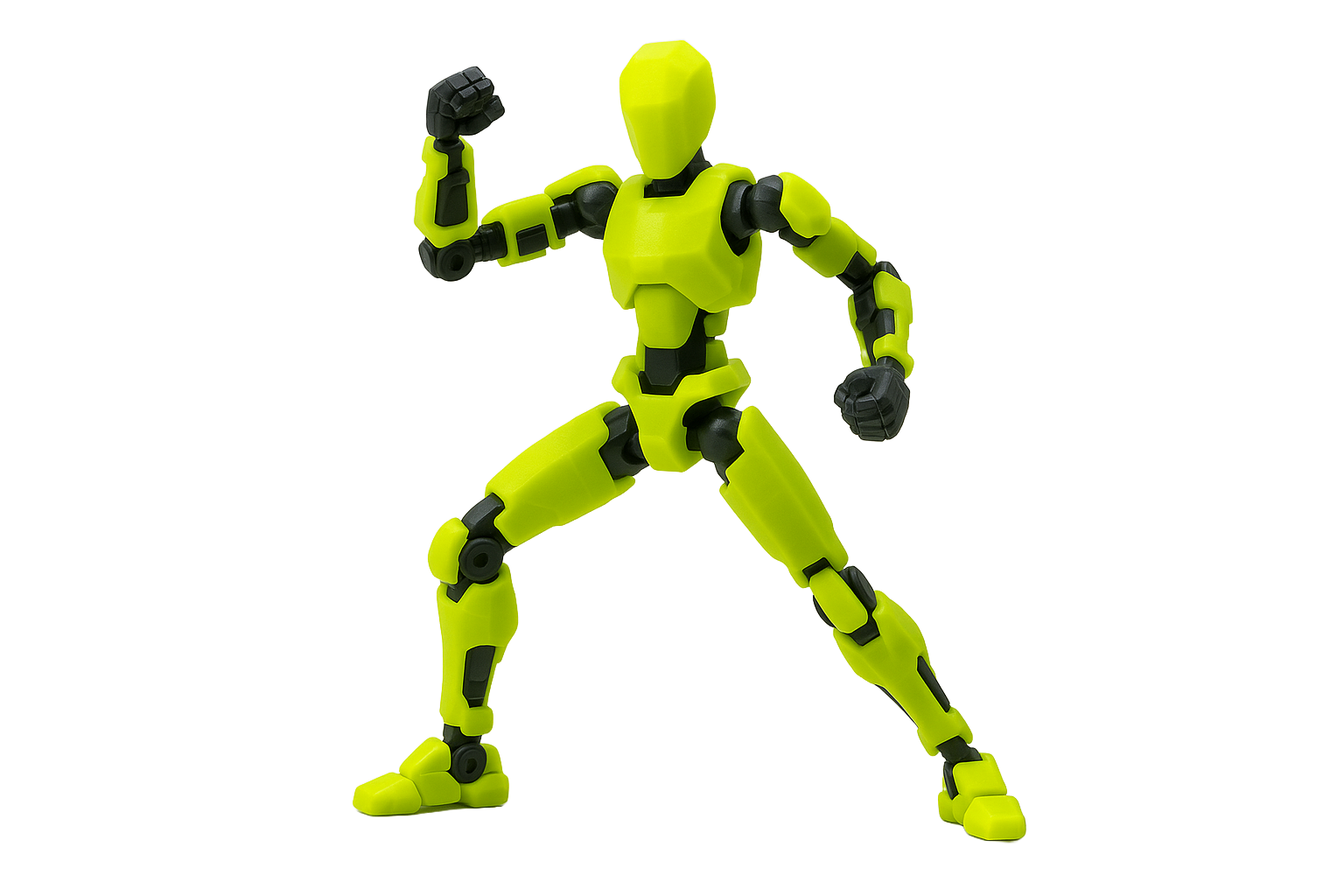 Titan TOYs Polyarticular Robot Figure - Desktop Gaming Decor II