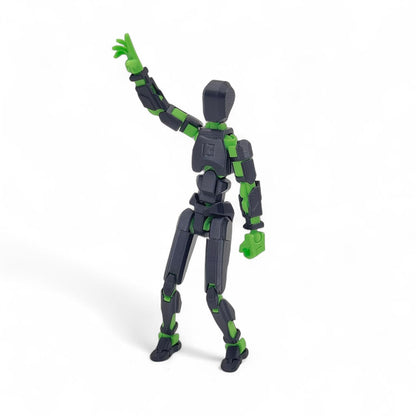Green Titan · The Forest Hunter · 13-Joint Articulated Action Figure · Titan Toys