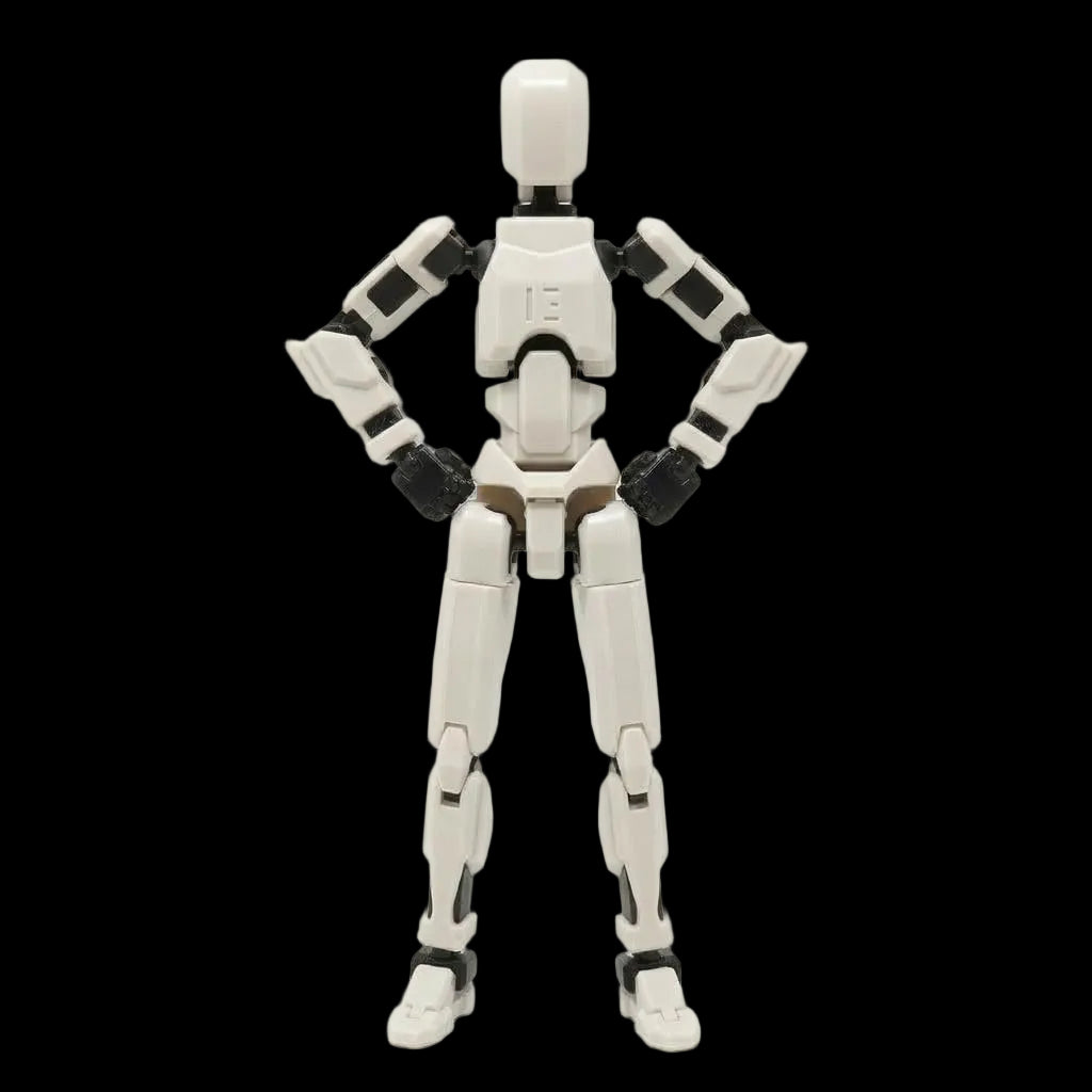 Red & White Studio Twin · Warrior & Harmony · Articulated Desktop Action Set · Titan Toys