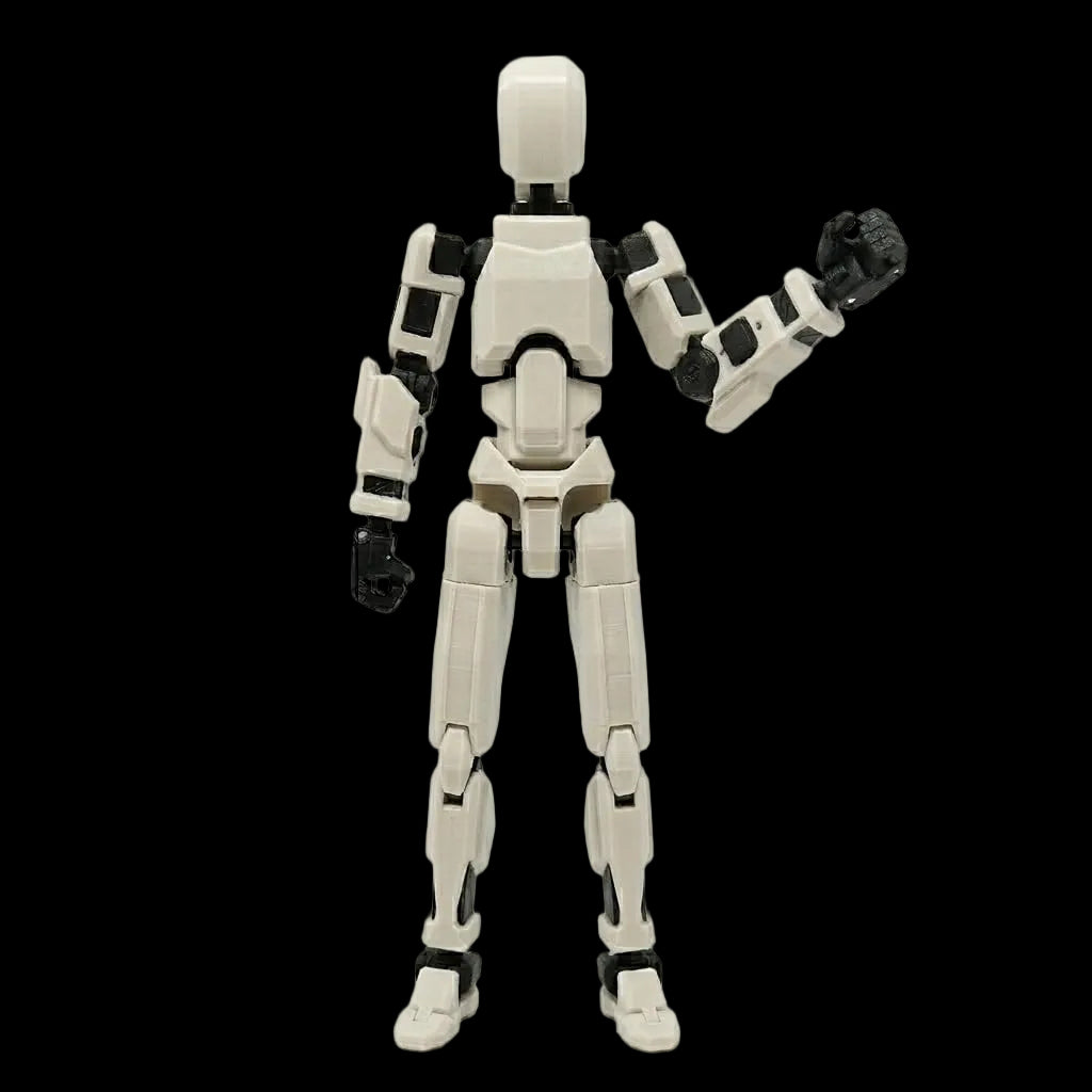 Red & White Studio Twin · Warrior & Harmony · Articulated Desktop Action Set · Titan Toys
