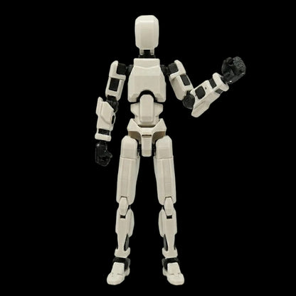 Red & White Studio Twin · Warrior & Harmony · Articulated Desktop Action Set · Titan Toys