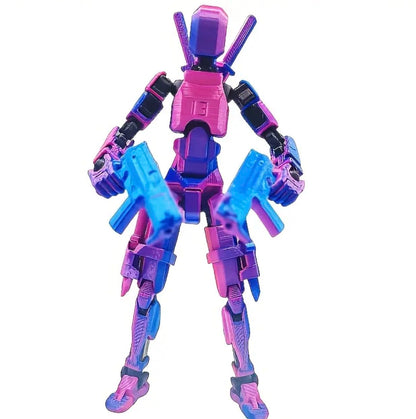 Blue-Purple Metallic Duo · The Storm Twins · Premium 2-Figure Articulated Action Set · Titan Toys