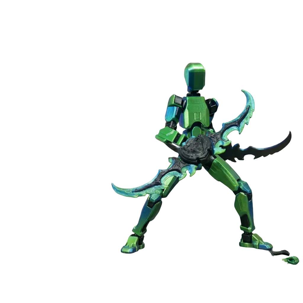 Storm Titan · The Collector's Edge · 13-Joint Metallic Premium Action Figure · Titan Toys