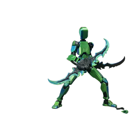 Storm Titan · The Collector's Edge · 13-Joint Metallic Premium Action Figure · Titan Toys