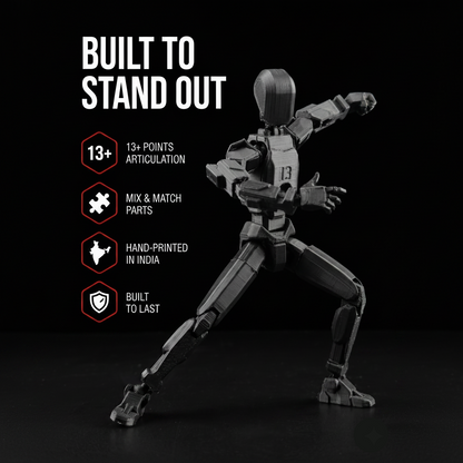 Black Titan · The Shadow · 13-Joint Articulated Action Figure · Titan Toys