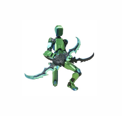 Storm Titan · The Collector's Edge · 13-Joint Metallic Premium Action Figure · Titan Toys