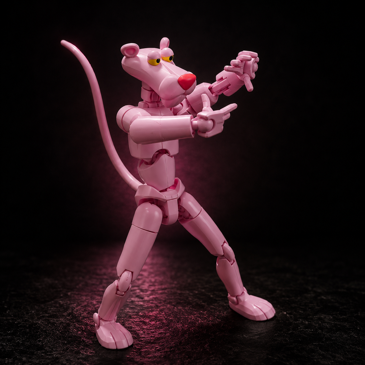 Titan Pink Prowler Special Edition Titan Toys figure