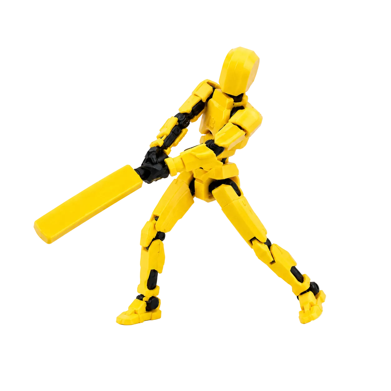 Yellow Titan Cricket · The Yellow Brigade · 13-Joint Articulated Cricket Action Figure · CSK Fan Pick · Titan Toys