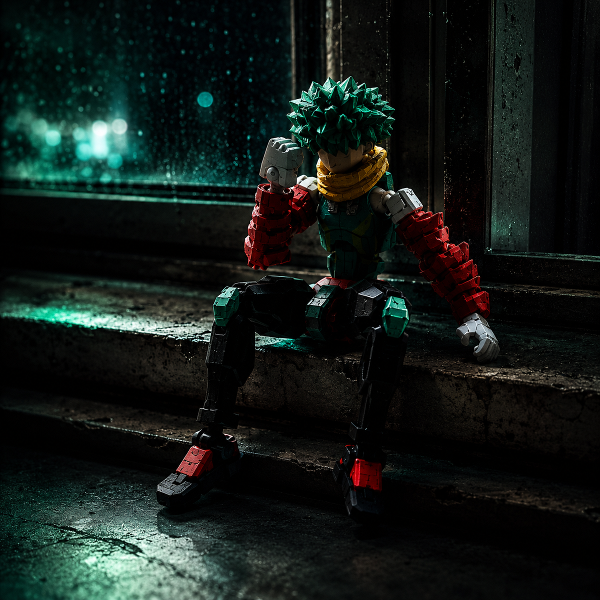 Titan Izuku poseable anime hero figure