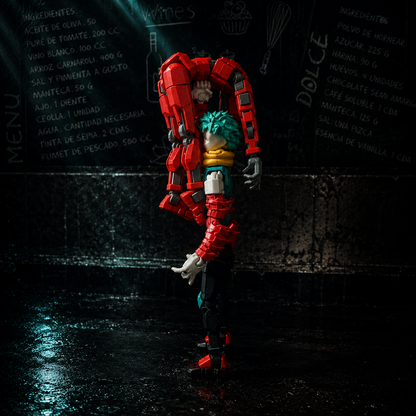Titan Izuku green hero collectible action figure
