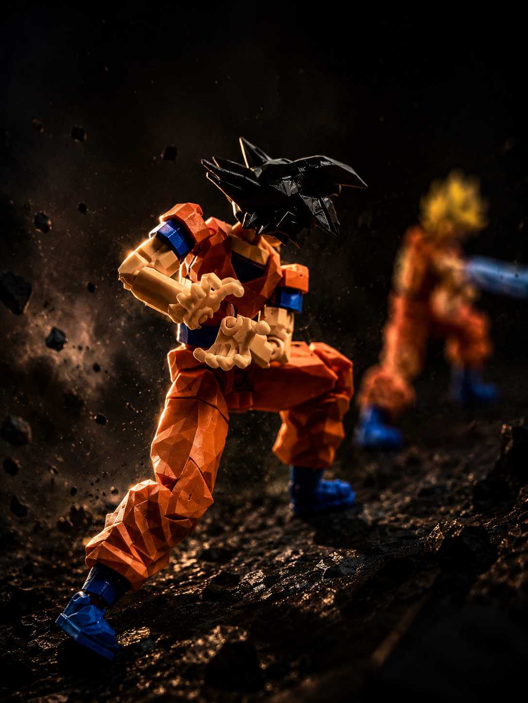 Titan Son Goku articulated anime action figure