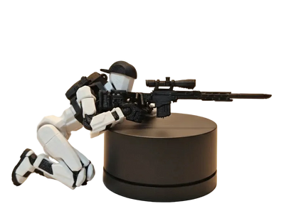Titan Tactical Loadout · AR-15 + SMG + Combat Vest · Soldier Gear Set