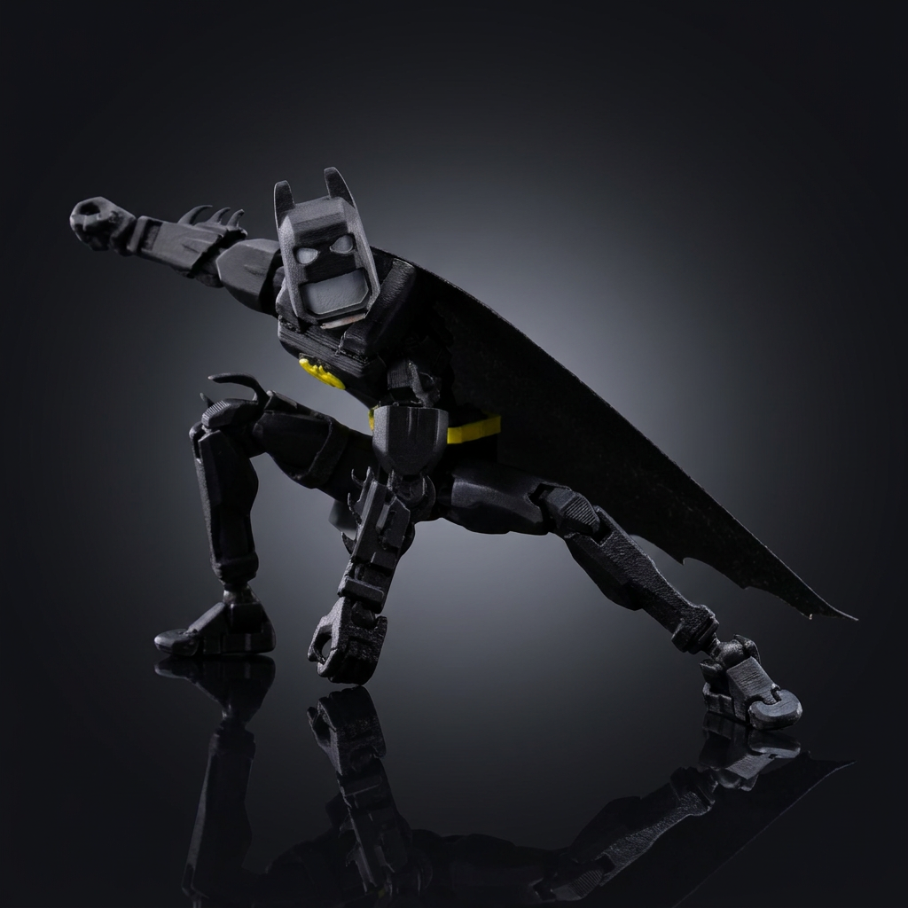 Dark Sentinel articulated figure front view
