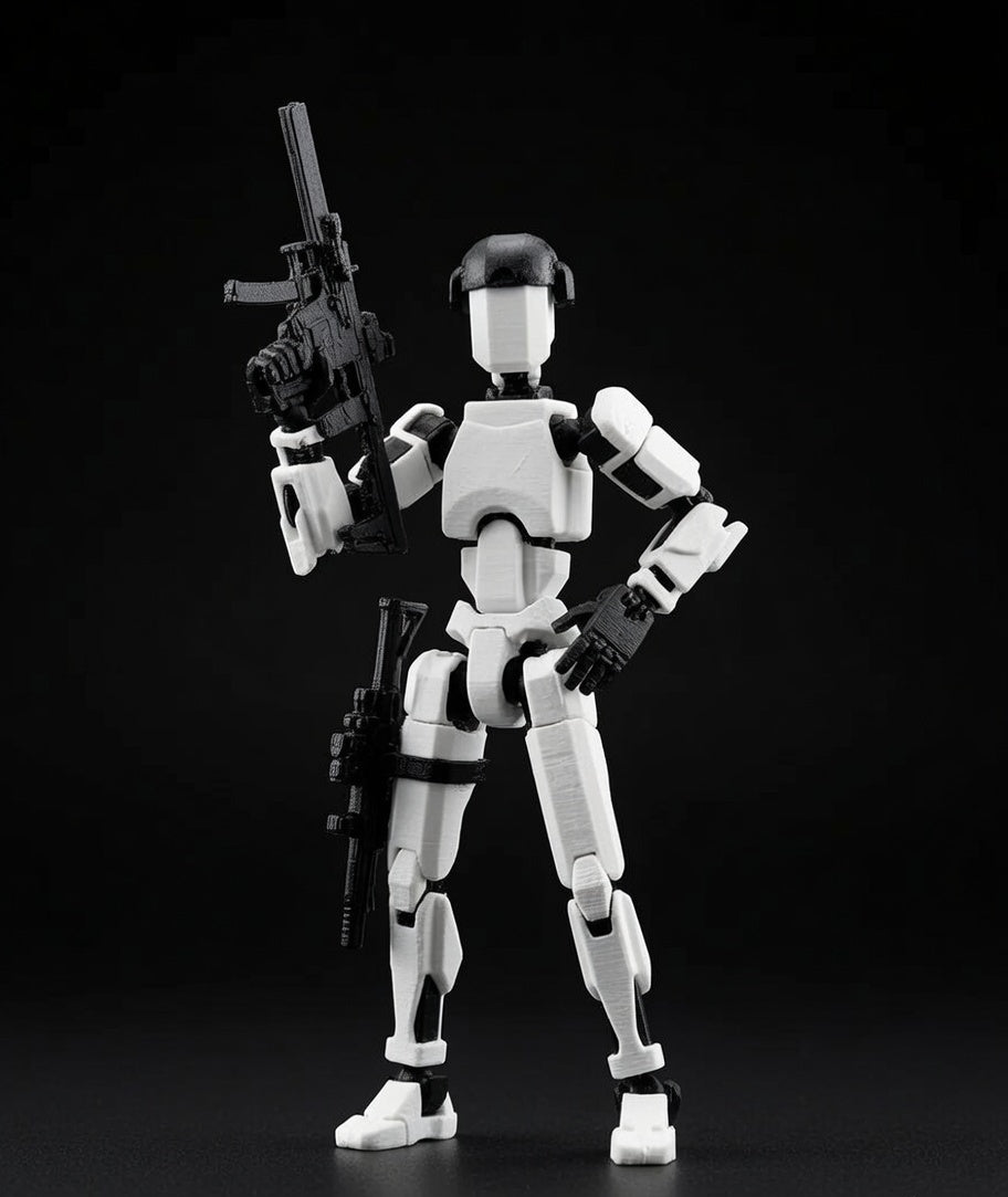 Titan Tactical Loadout · AR-15 + SMG + Combat Vest · Soldier Gear Set