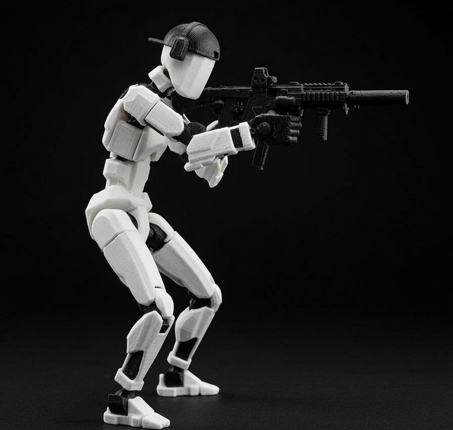 Titan Tactical Loadout · AR-15 + SMG + Combat Vest · Soldier Gear Set