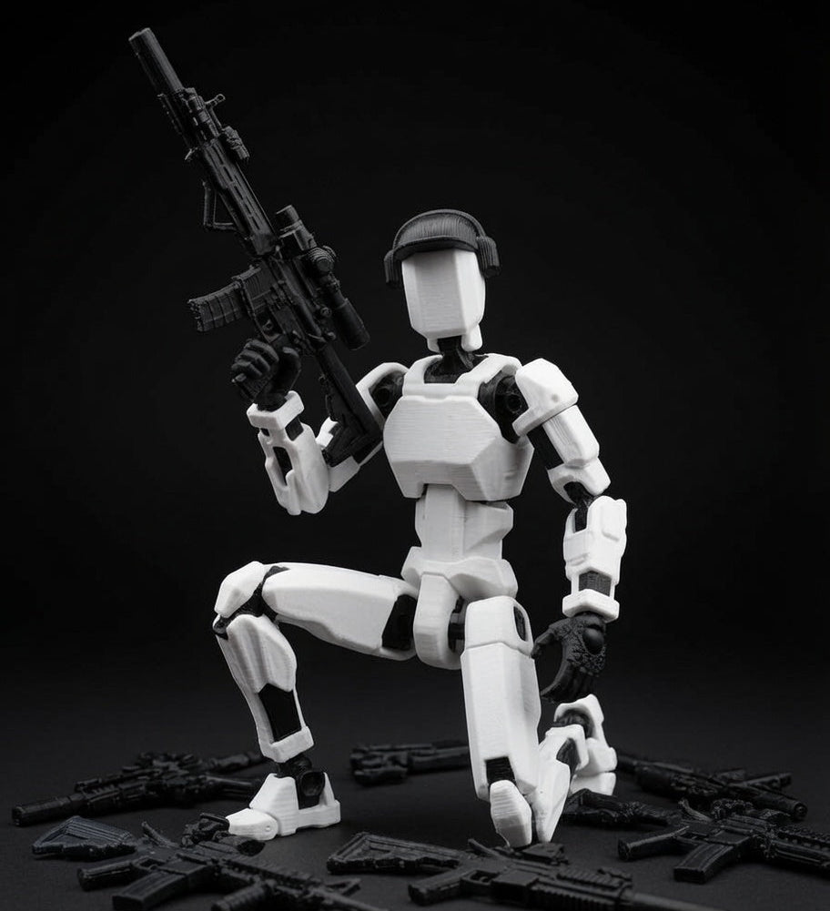 Titan Tactical Loadout · AR-15 + SMG + Combat Vest · Soldier Gear Set