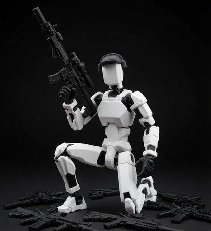 Titan Tactical Loadout · AR-15 + SMG + Combat Vest · Soldier Gear Set
