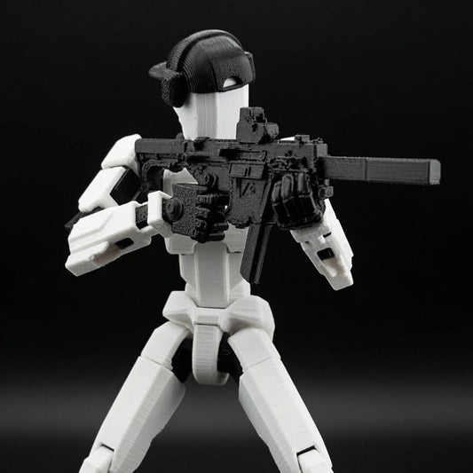 Titan Tactical Loadout · AR-15 + SMG + Combat Vest · Soldier Gear Set