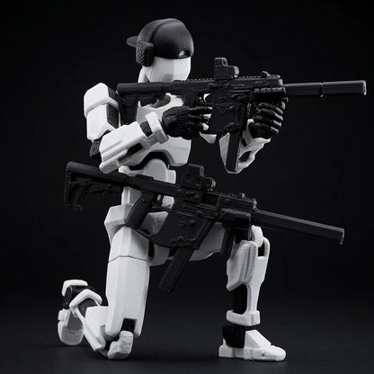 Titan Tactical Loadout · AR-15 + SMG + Combat Vest · Soldier Gear Set