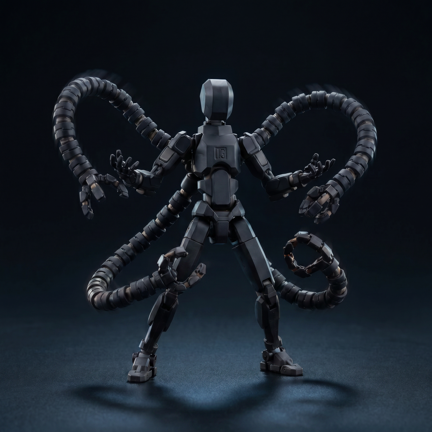 Octo Titan Stealth Black action pose