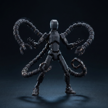 Octo Titan Stealth Black action pose