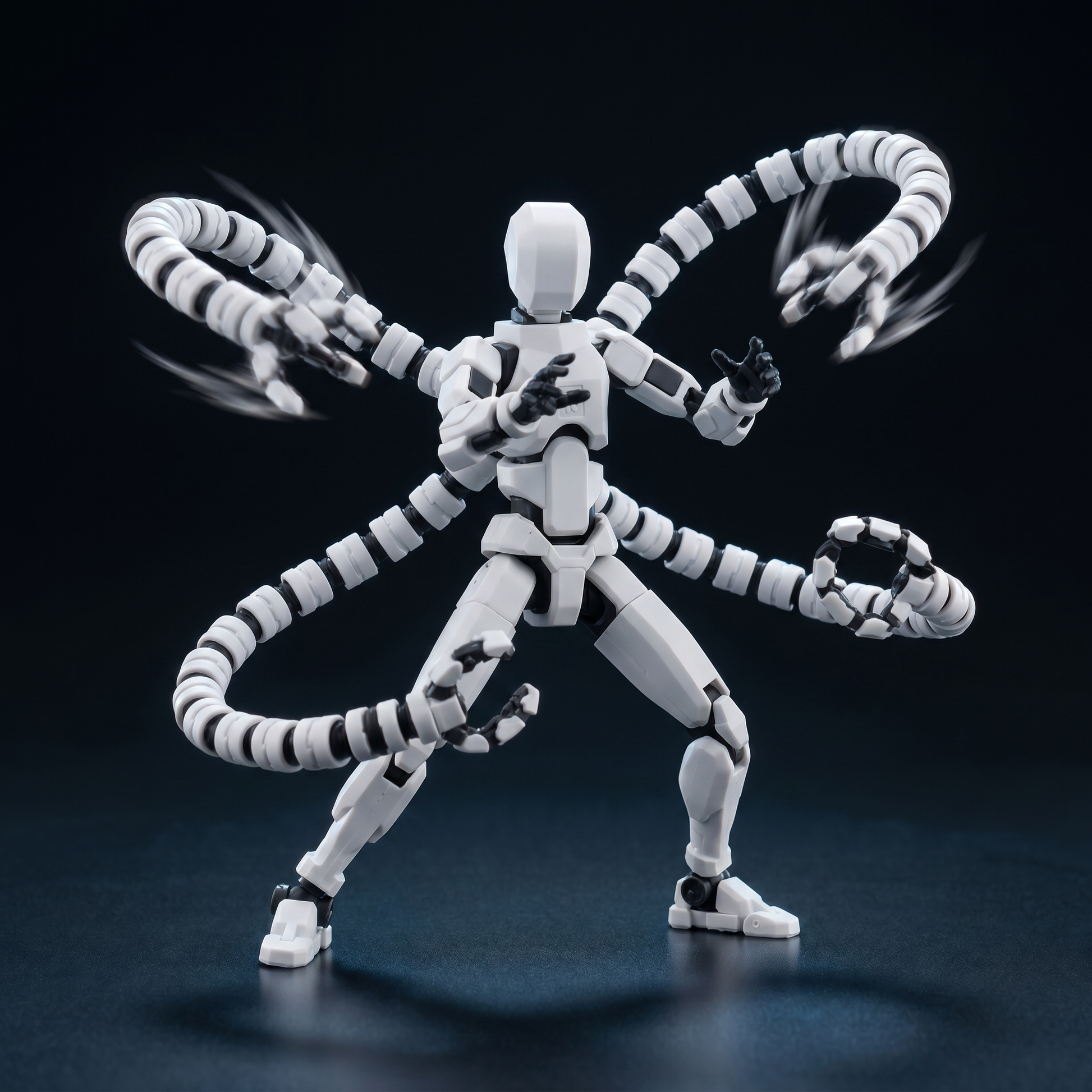 Octo Titan Arctic White action pose