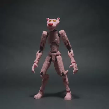 Titan Pink Prowler · The Rosé Agent · 13-Joint Articulated Action Figure · Special Edition · Titan Toys