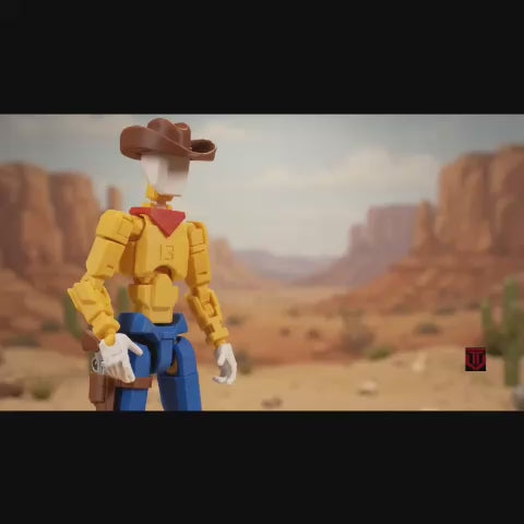 Titan Jack · The Cowboy Spartan · 13-Joint Articulated Action Figure · Special Edition · Titan Toys
