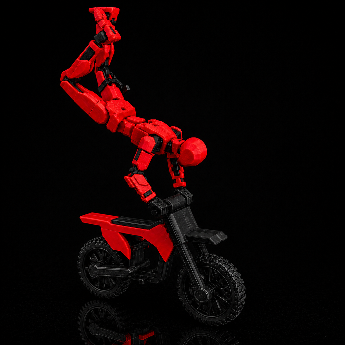 Red Rider Titan poseable action figure, Titan Toys