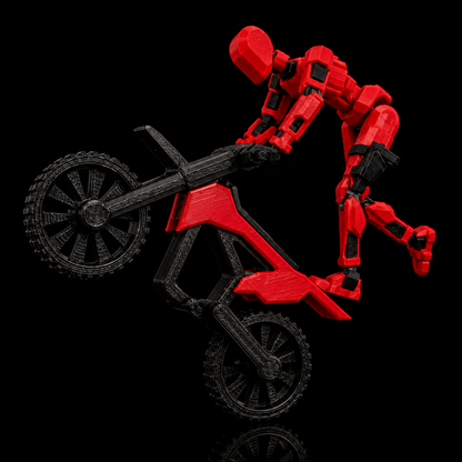 Red Rider Titan Made in India, 13-joint articulated, Titan Toys
