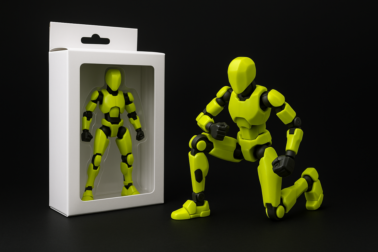 Robot Unboxed - Black BG
