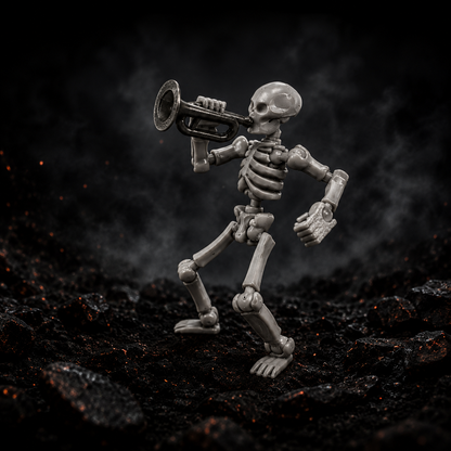 Skeli:Titans articulated skeleton action figure, Titan Toys