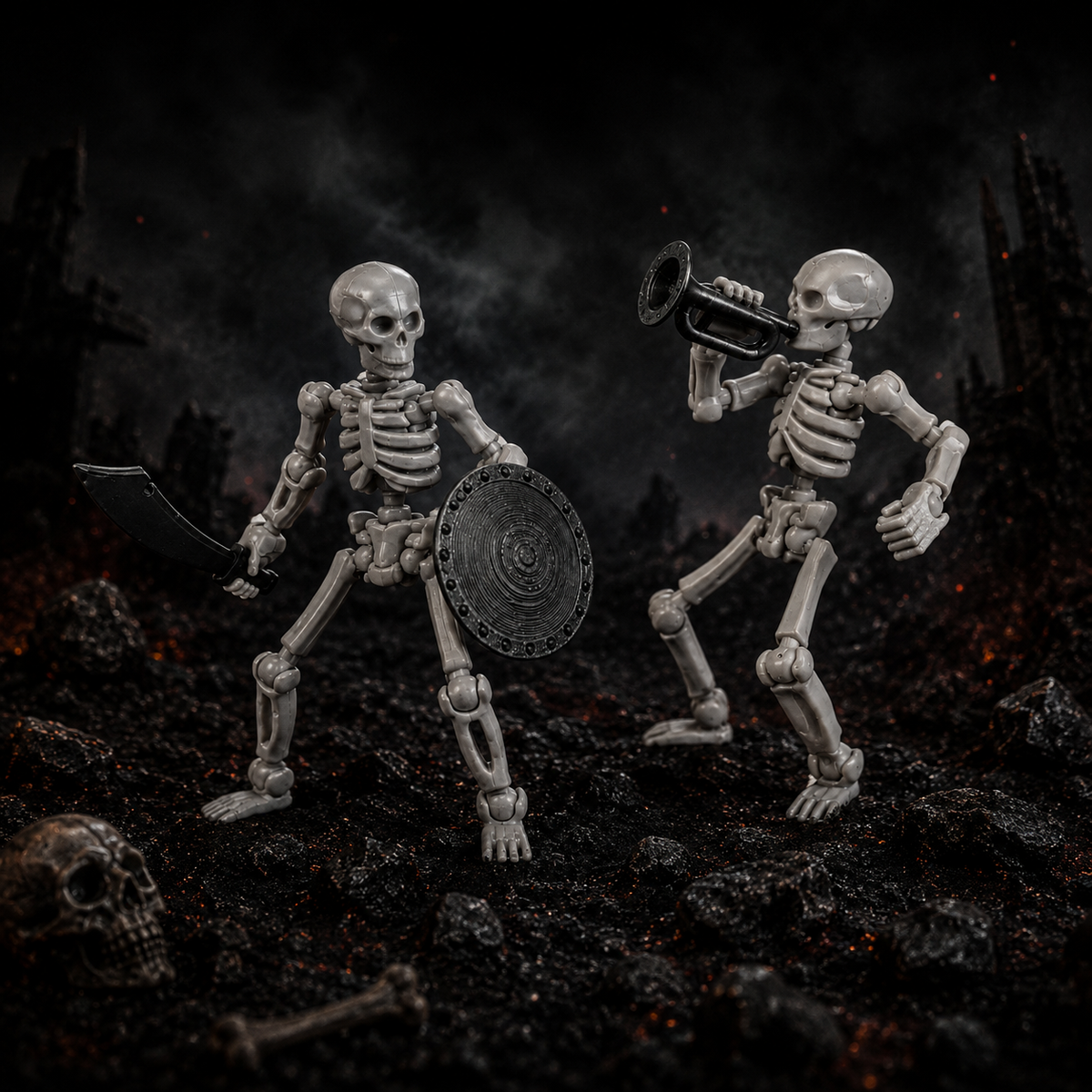Skeli:Titans skeleton army set — build your legion, Titan Toys