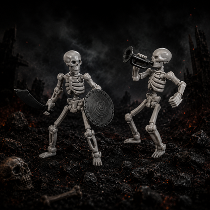 Skeli:Titans skeleton army set — build your legion, Titan Toys